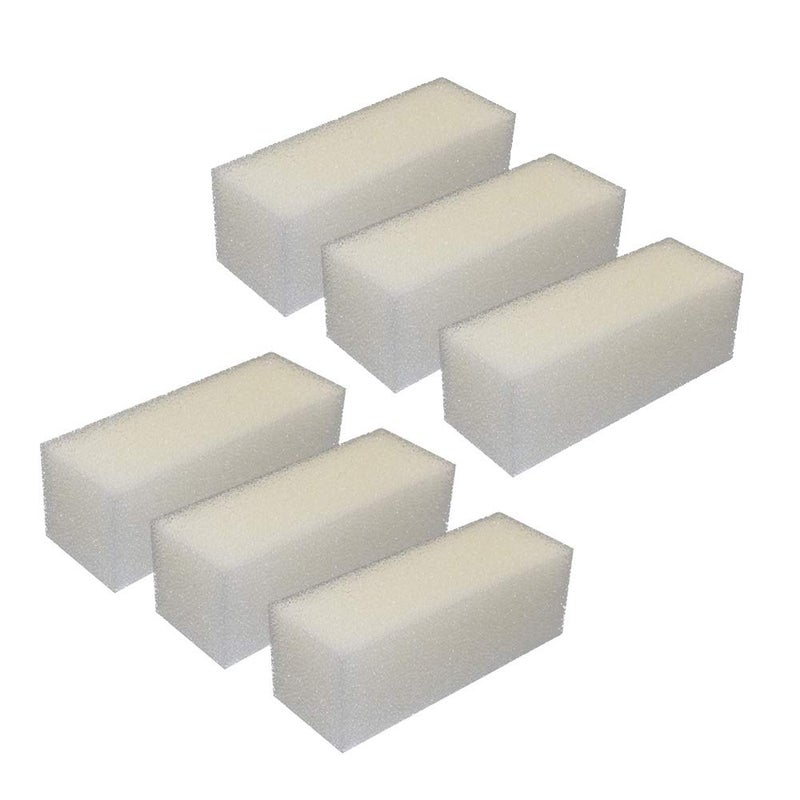 Qzbhct Replacement Foam Insert Foam Filter Pads fit for Aqua Clear 110/500 AquaClear 20 PPI (6 Pack) - Image 1